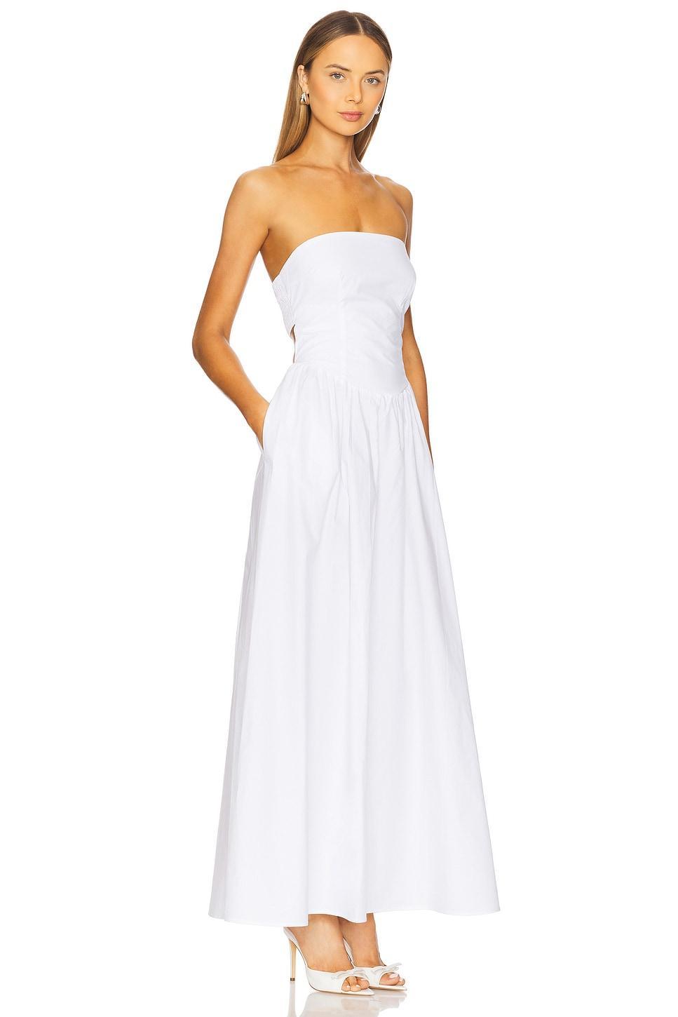 Poplin Drop Waist Maxi Dress Susana Monaco Product Image