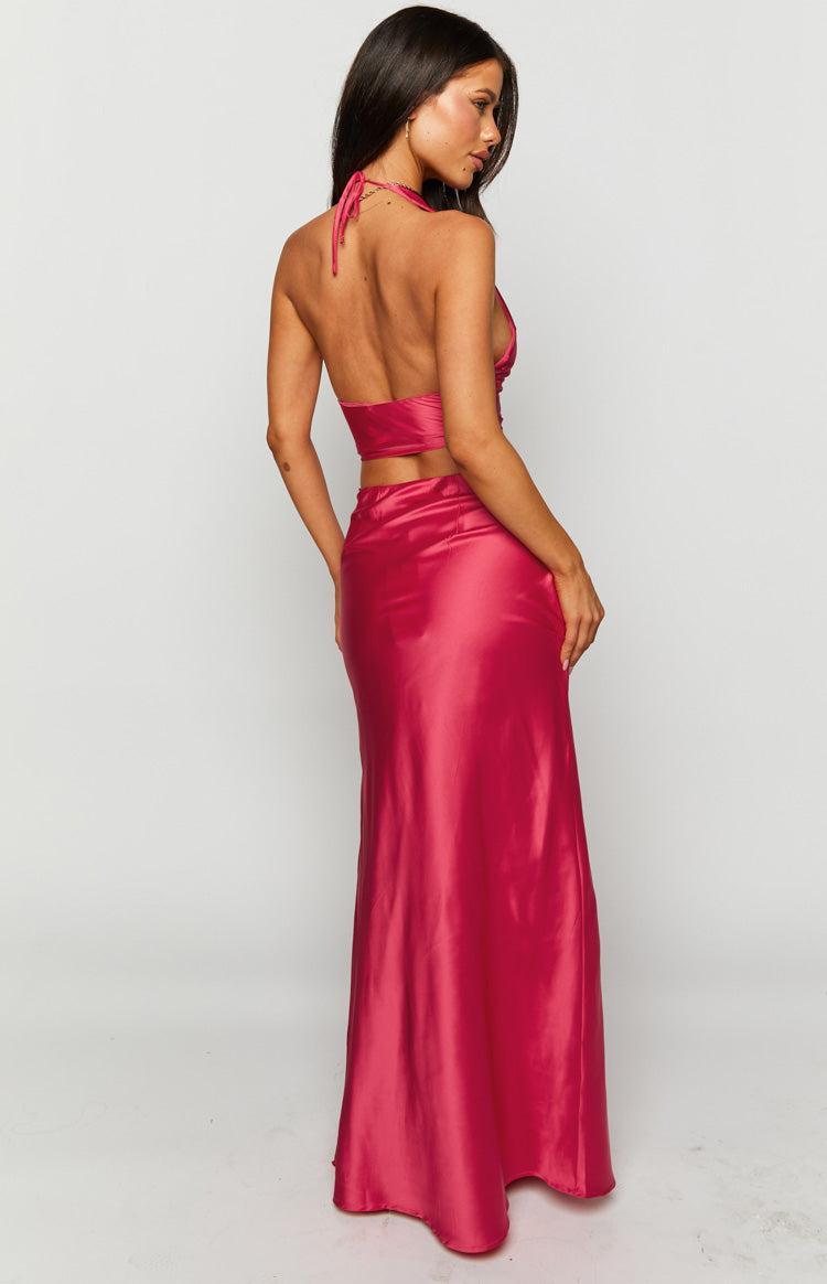 Genevieve Pink Maxi Skirt Product Image