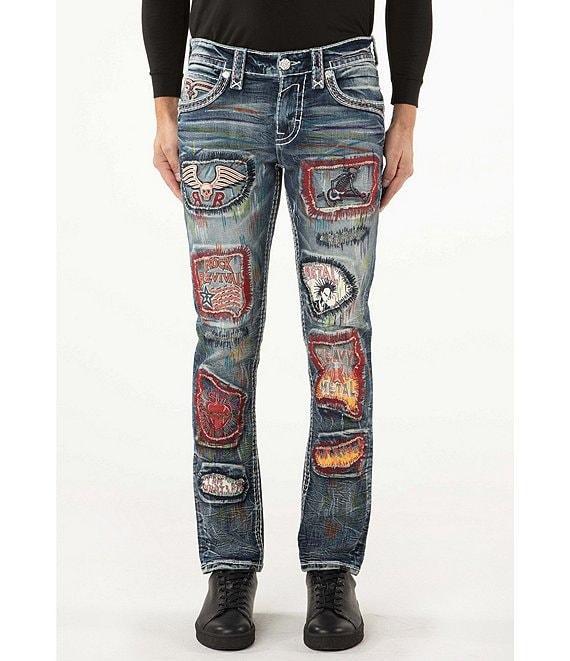 Rock Revival Vincenzo Alternate Straight Leg Jeans Product Image