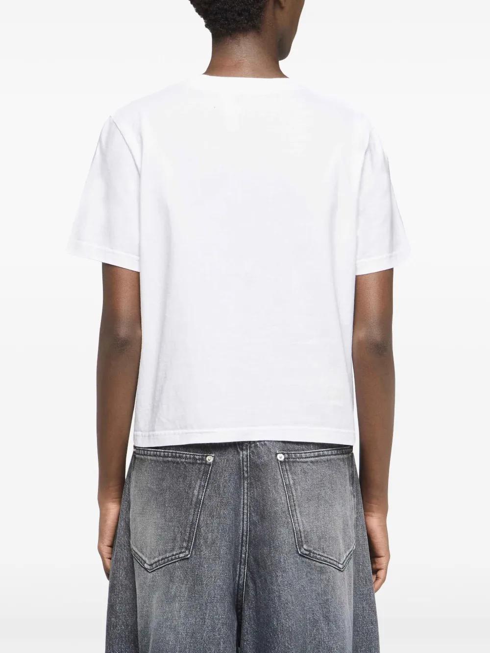 Anchor-embroidered T-shirt Product Image
