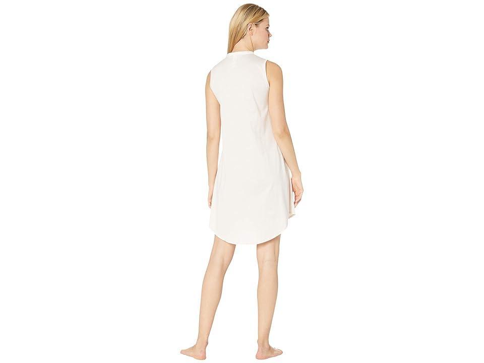 Hanro Cotton Deluxe Button Front Tank Gown Product Image