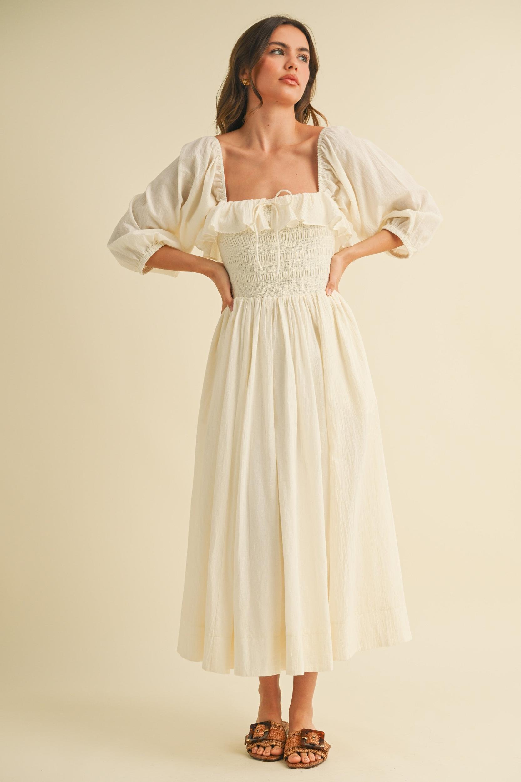 Oasis Flowy Midi Dress Product Image