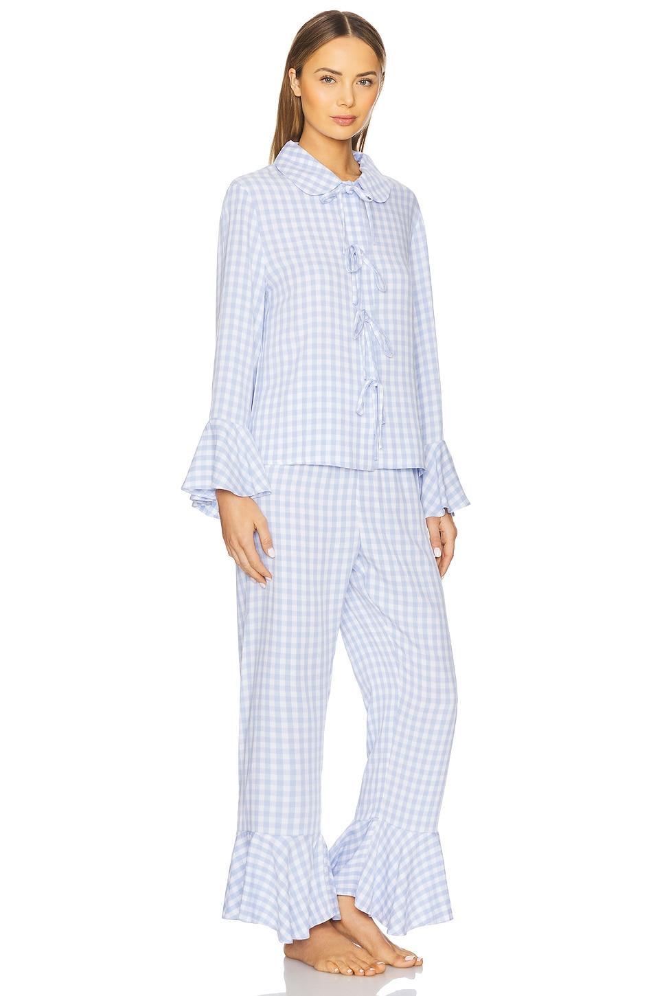 Nebula Pajama Set With Bow Details Sleeper Product Image