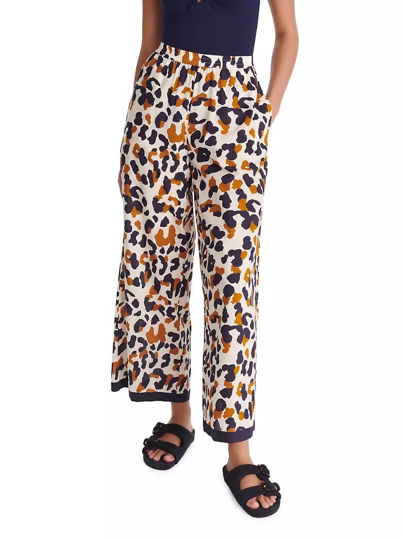 Capitaine Graphic Print Wide-Leg Trousers Product Image