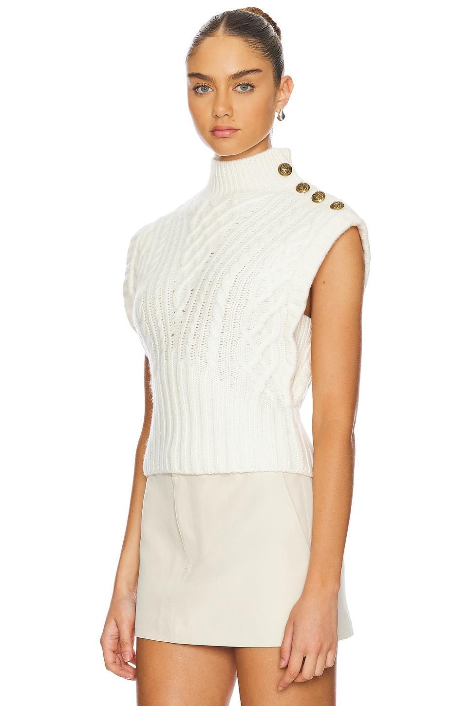 Holton Knit Vest Veronica Beard Product Image