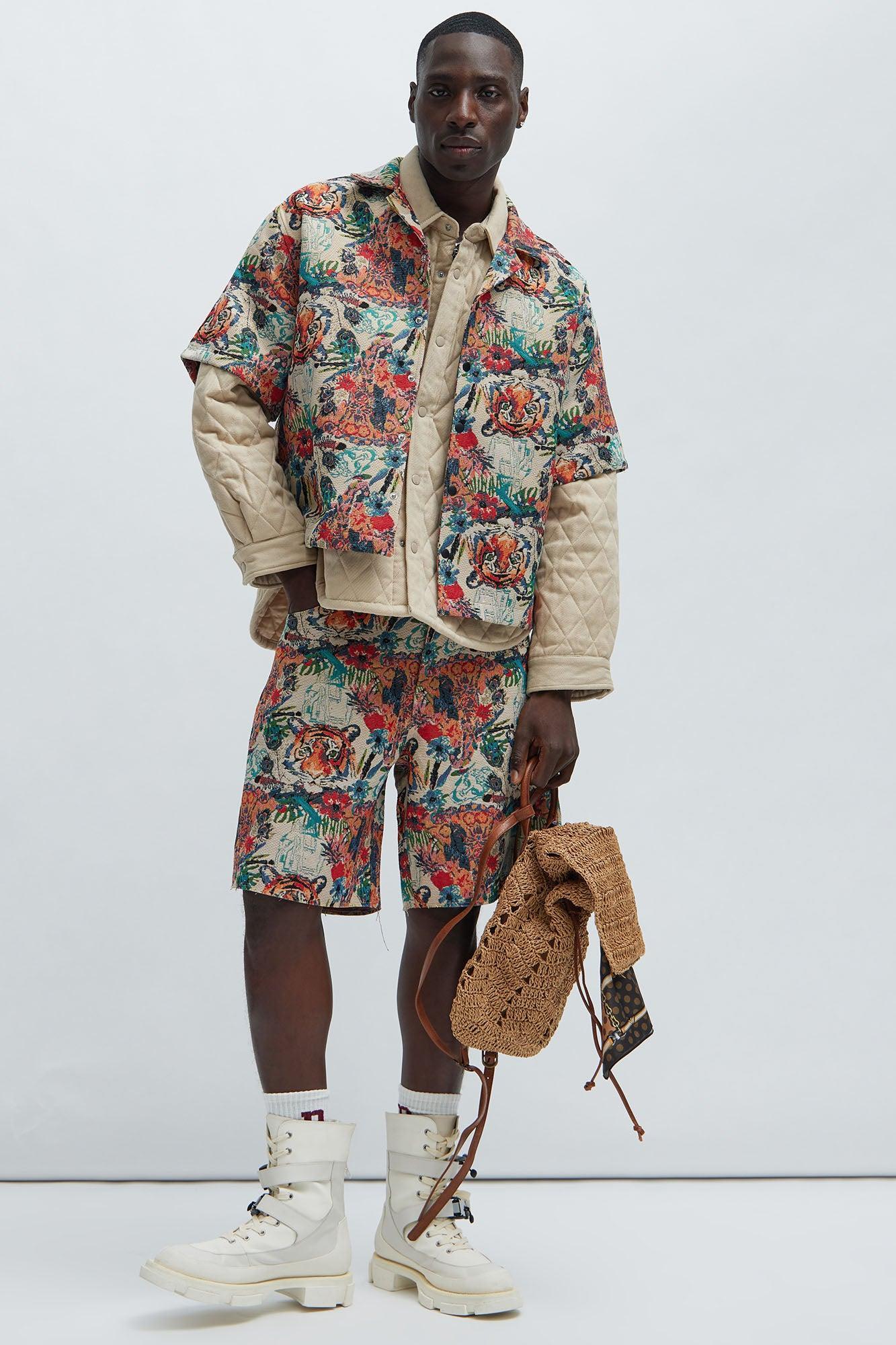 Ansel Tapestry Shirt - Multi Color Product Image