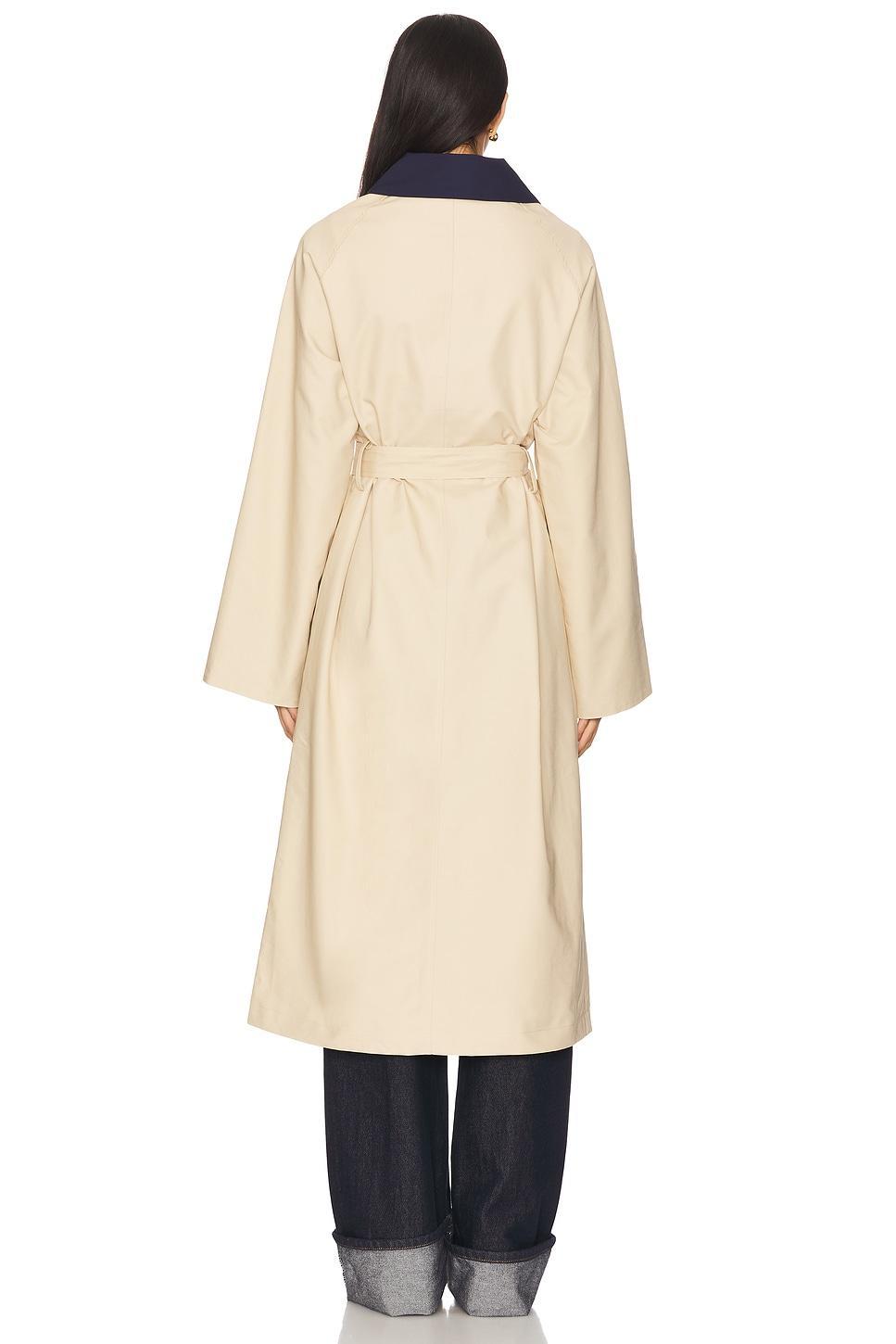 Shiloh Trench Coat Line & Dot Product Image