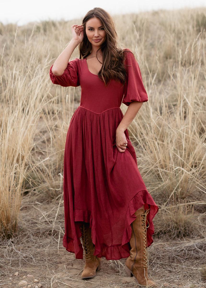 Kamina Dress in Rosette Female Product Image