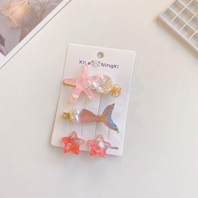 Mermaid Hair Clip Set Product Image