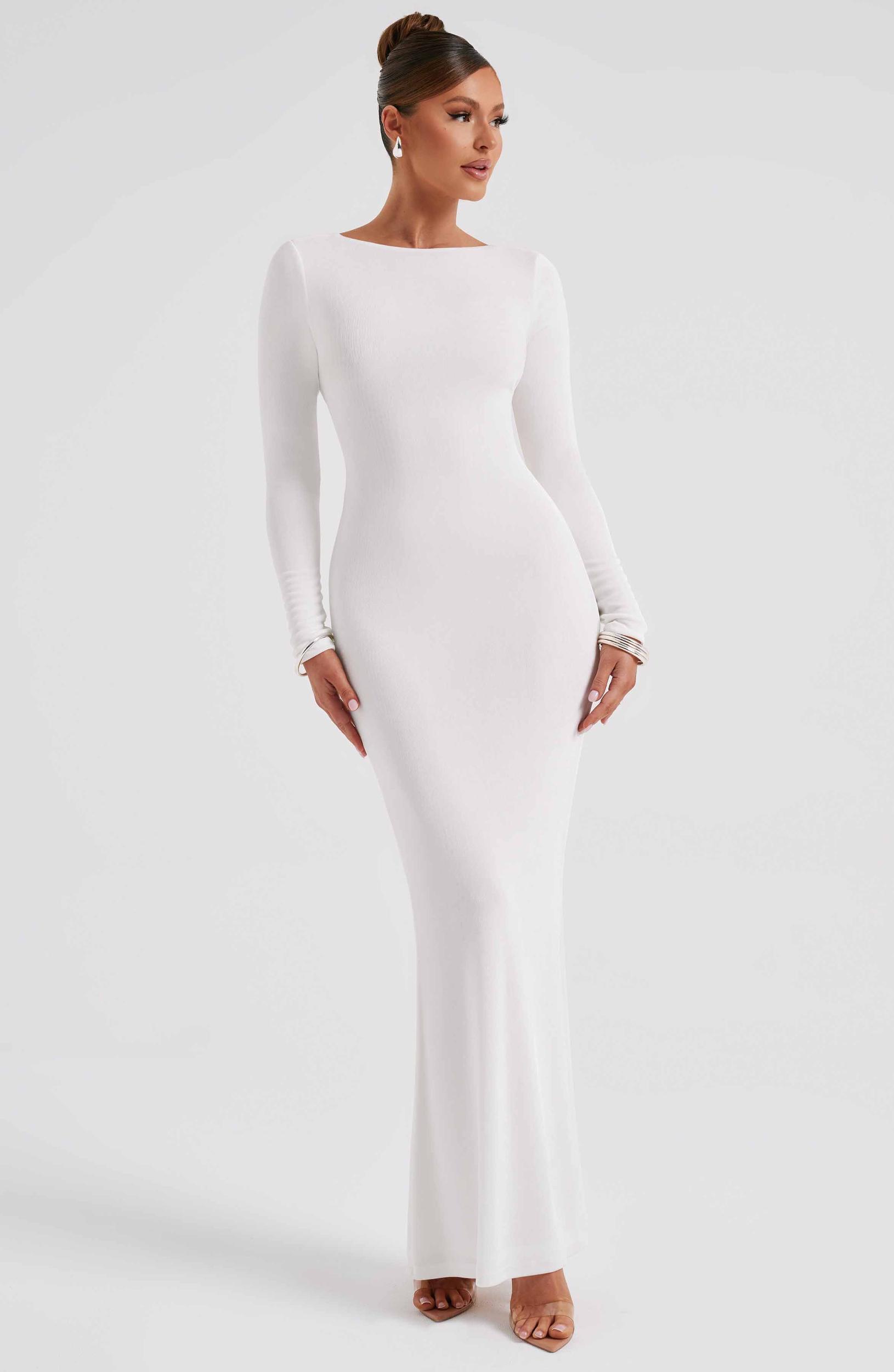 Anastassia Maxi Dress - Ivory Product Image