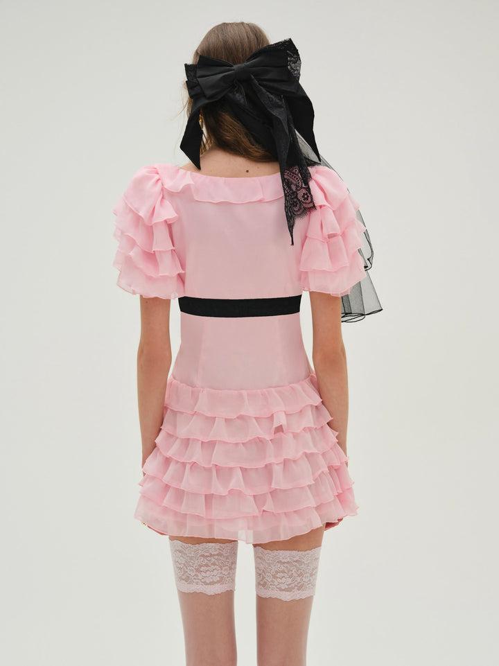 Danali Mini Dress — Pink Product Image