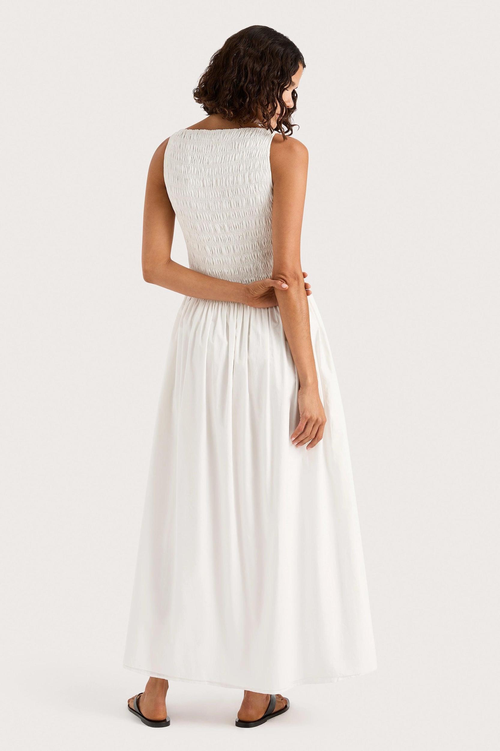 Margot Maxi Dress White Product Image