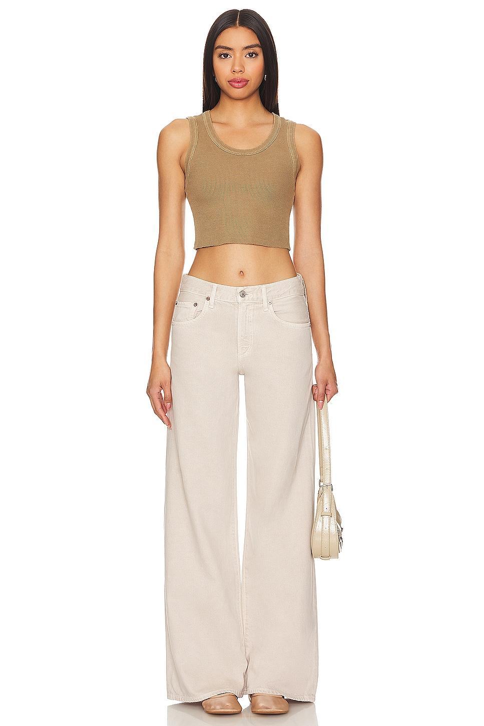 Cropped Poppy Tank AGOLDE Product Image