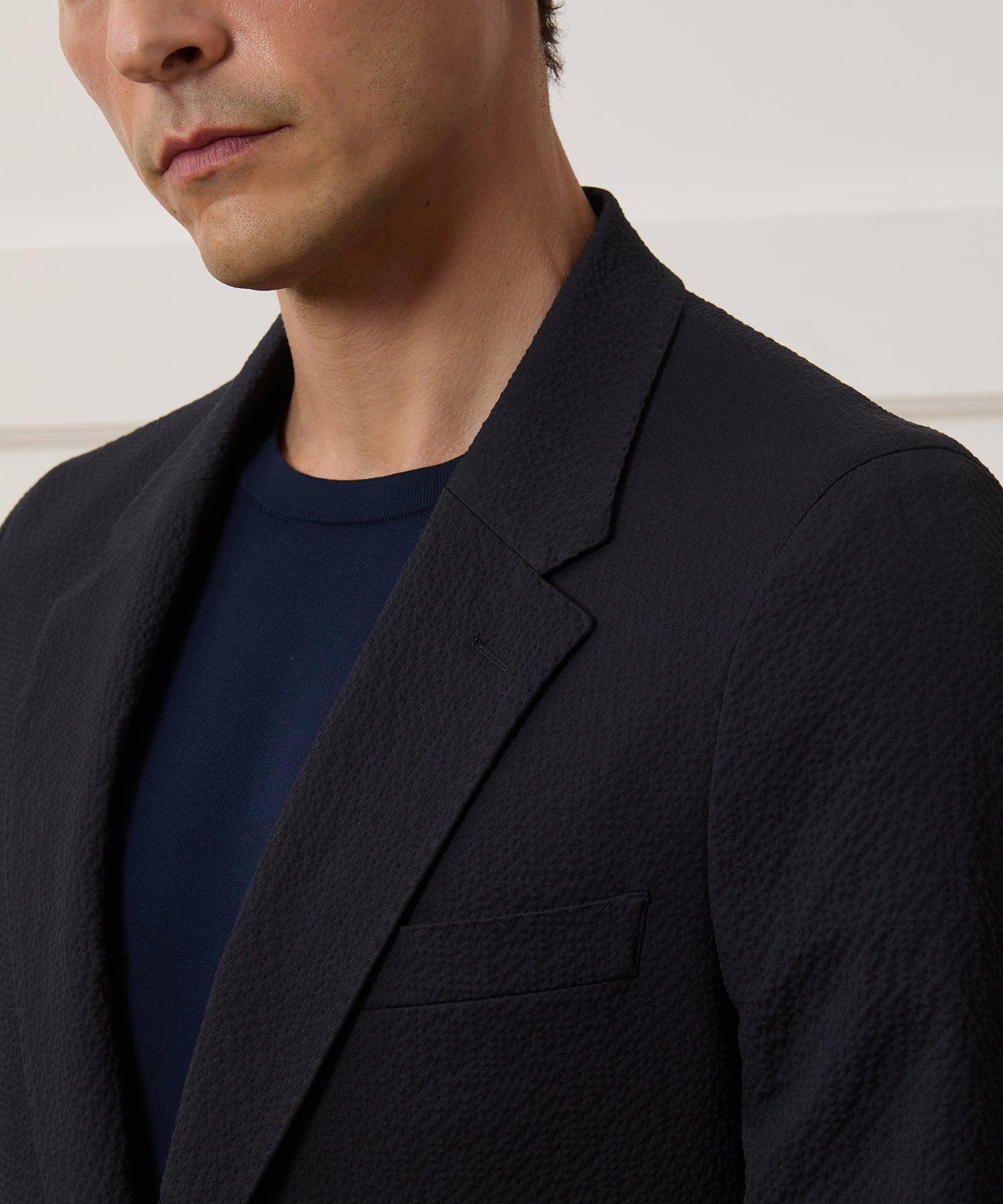Italian Seersucker Side Tab Trouser Product Image