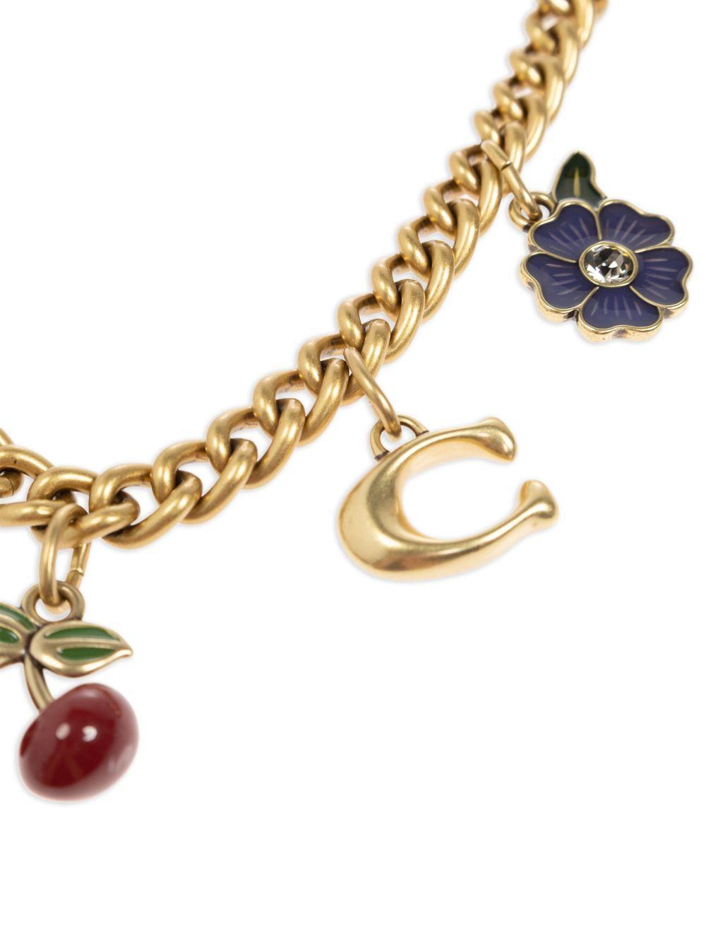 charm-embellished keychain Product Image