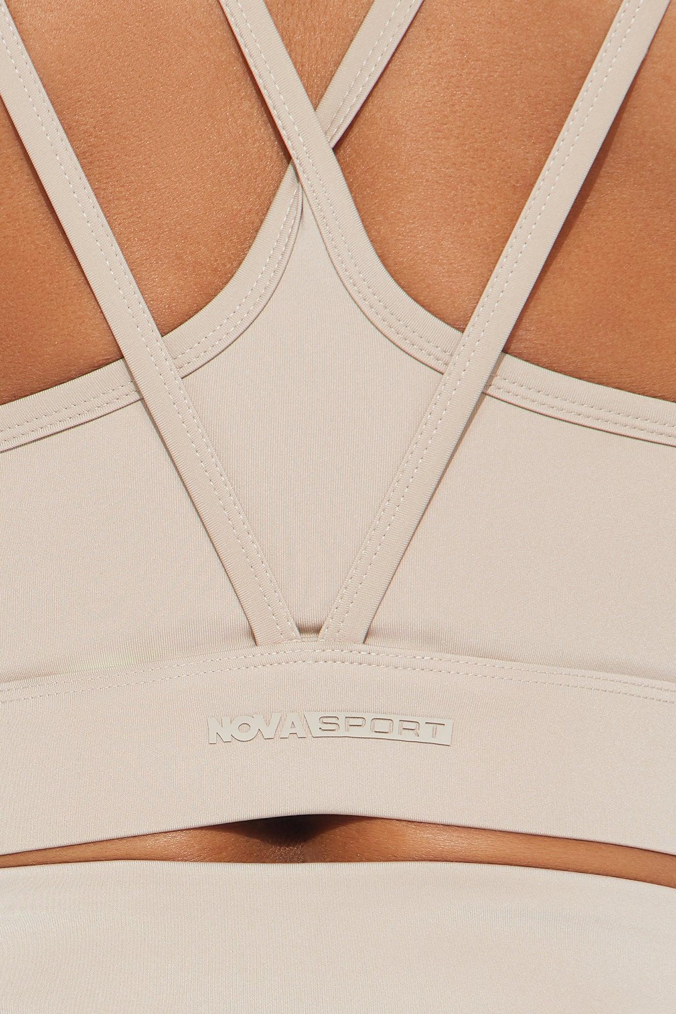 Pirouette Elevate Sports Bra - Light Taupe Product Image
