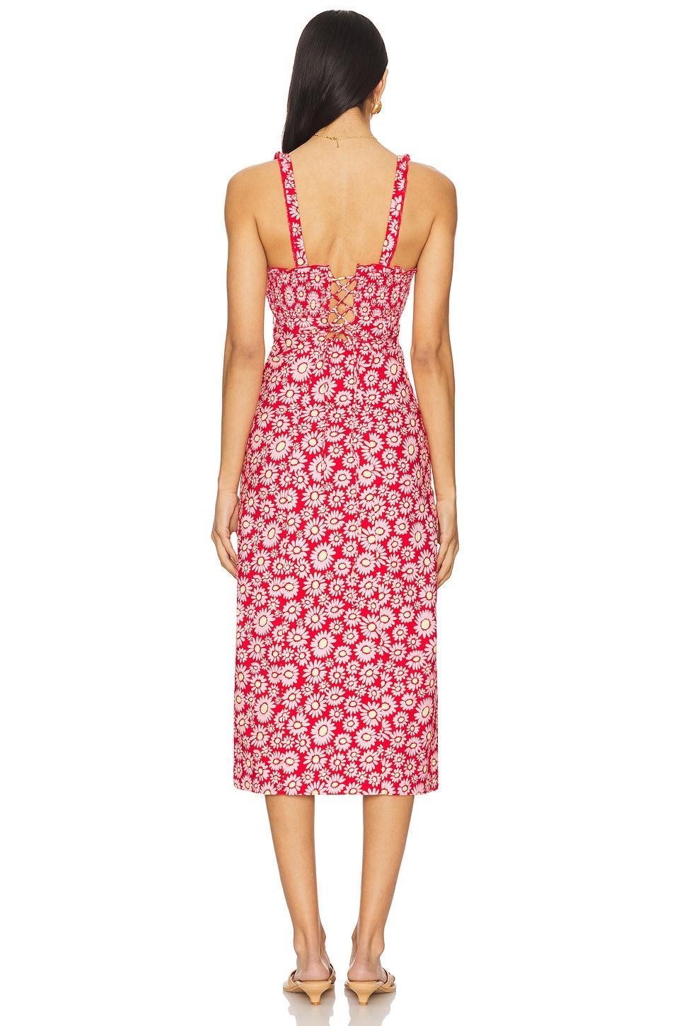 Lucinda Printed Midi Dress Free People Product Image