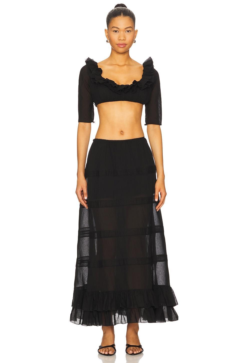 Maxi Skirt Mirror Palais Product Image
