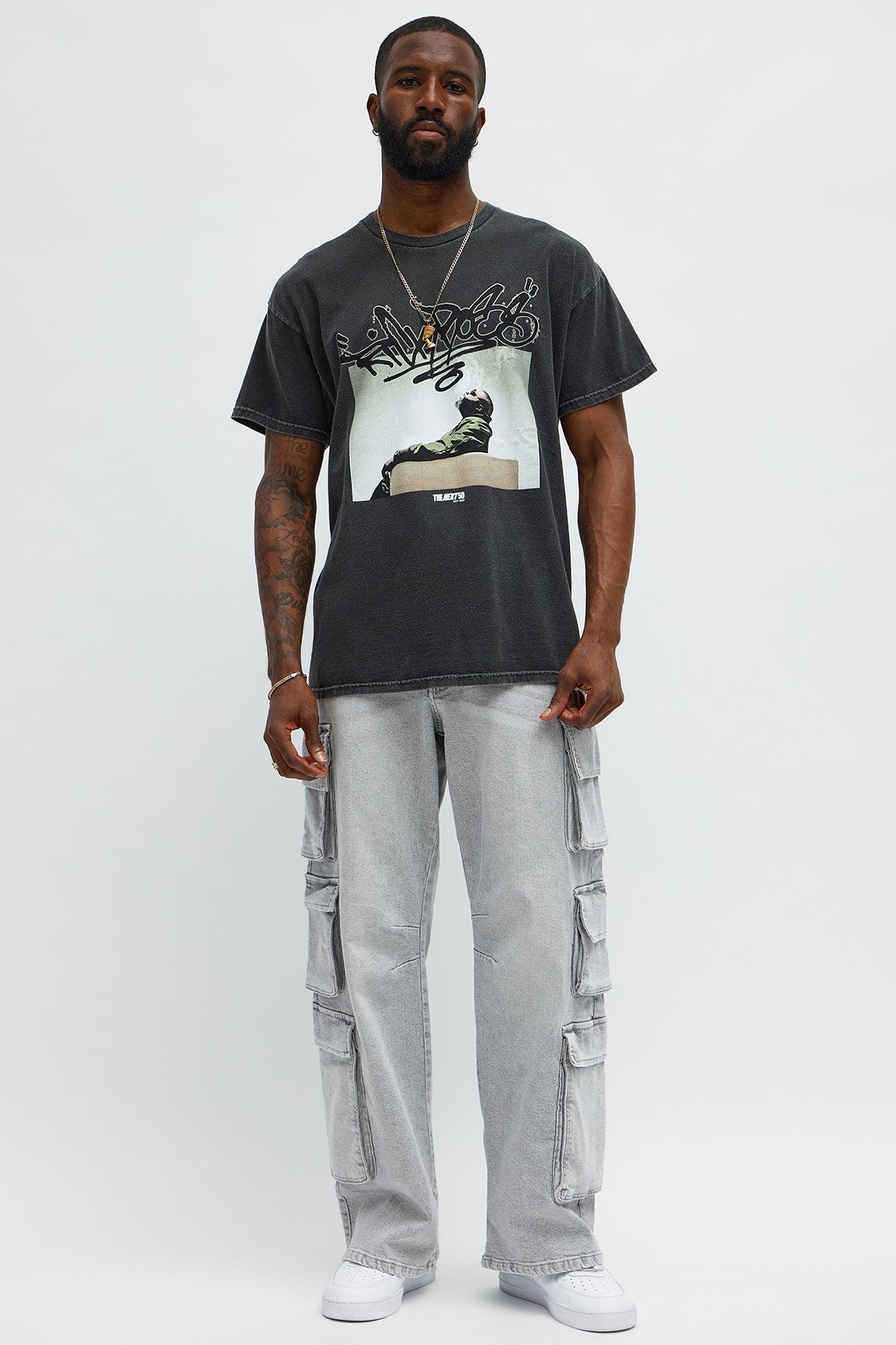 Rick Ross The Boss Short Sleeve Tee - Black Wash Product Image