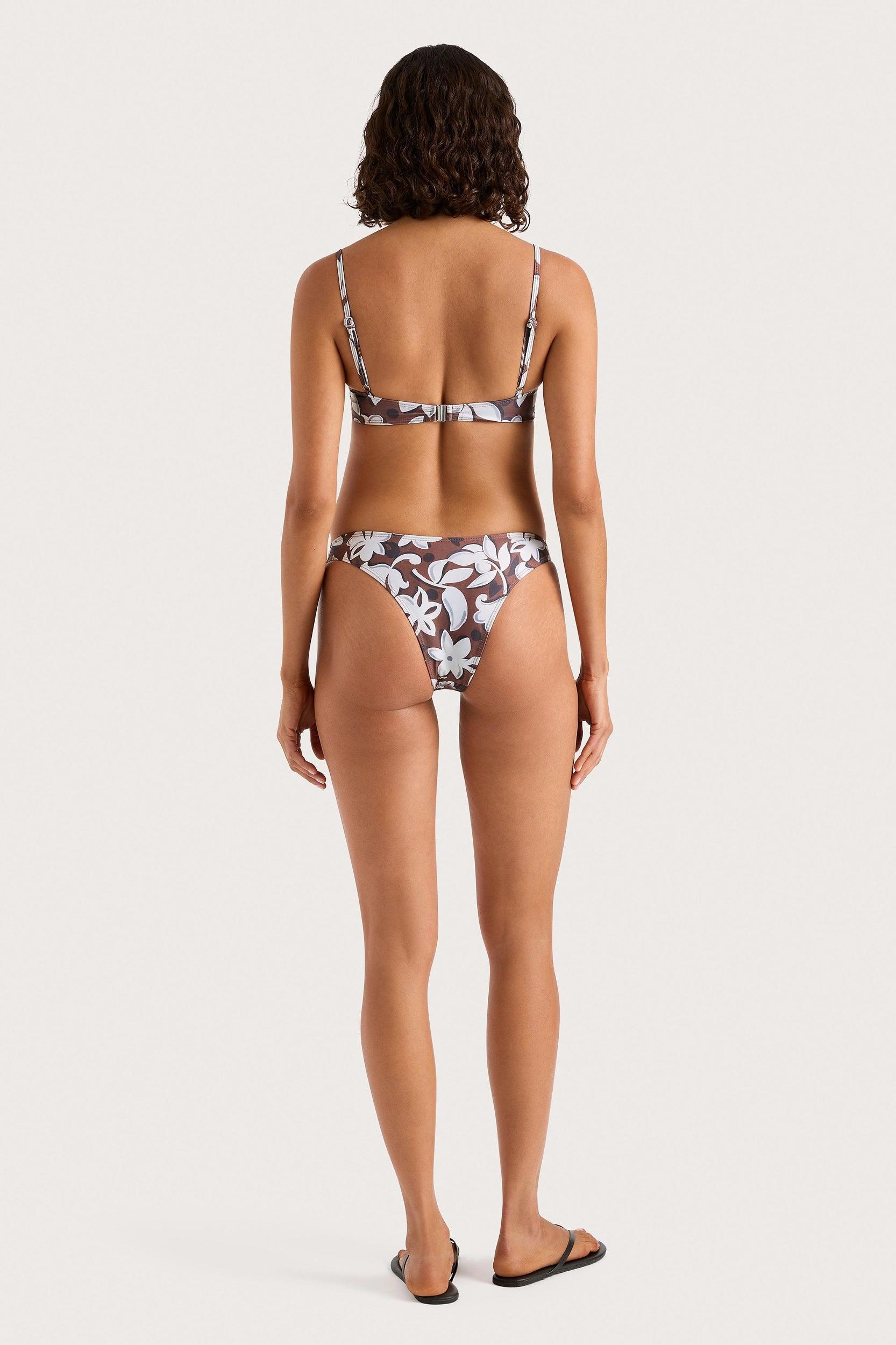 Farrah Bikini Top Plumeria Product Image