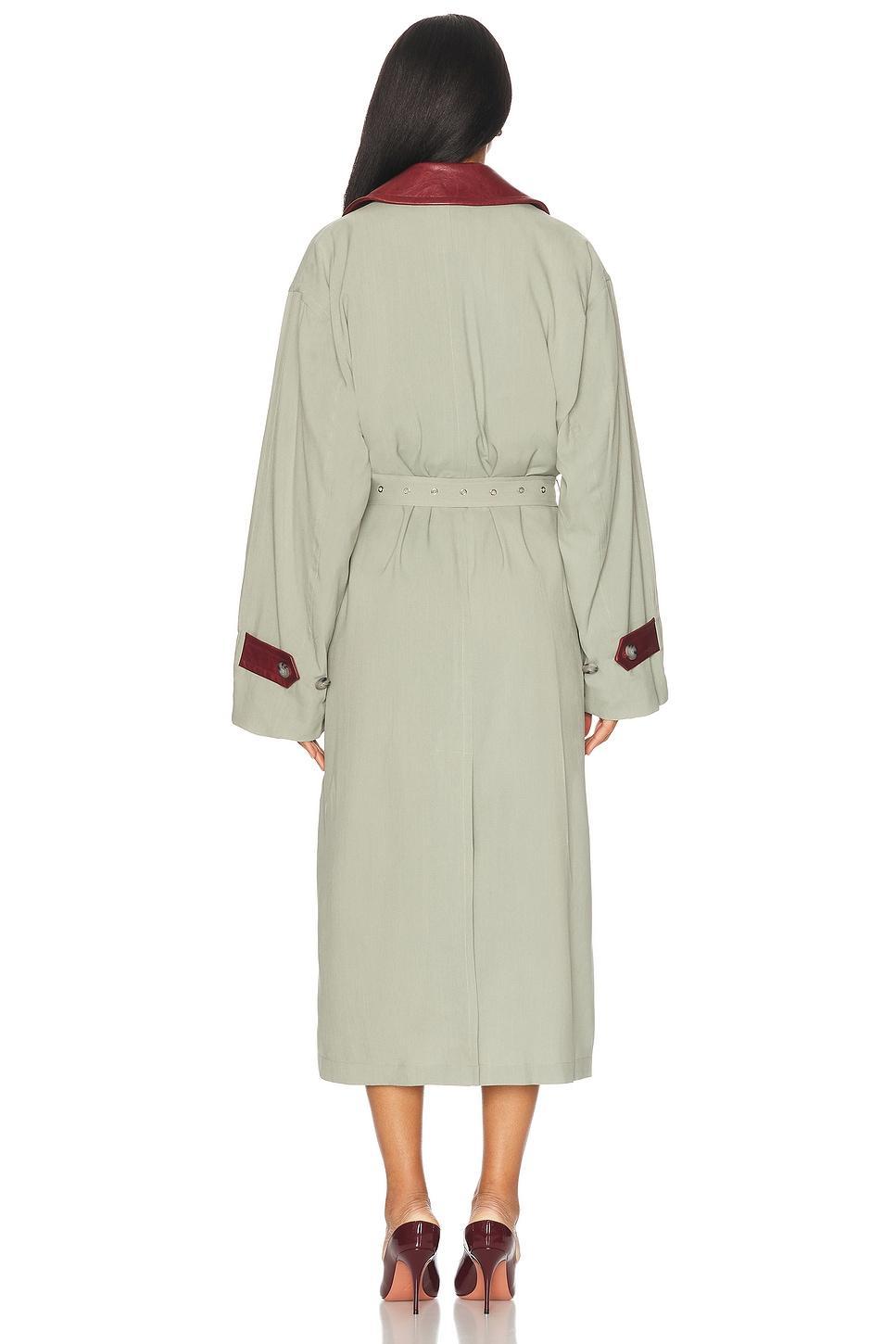 Slouchy Trench Coat Product Image