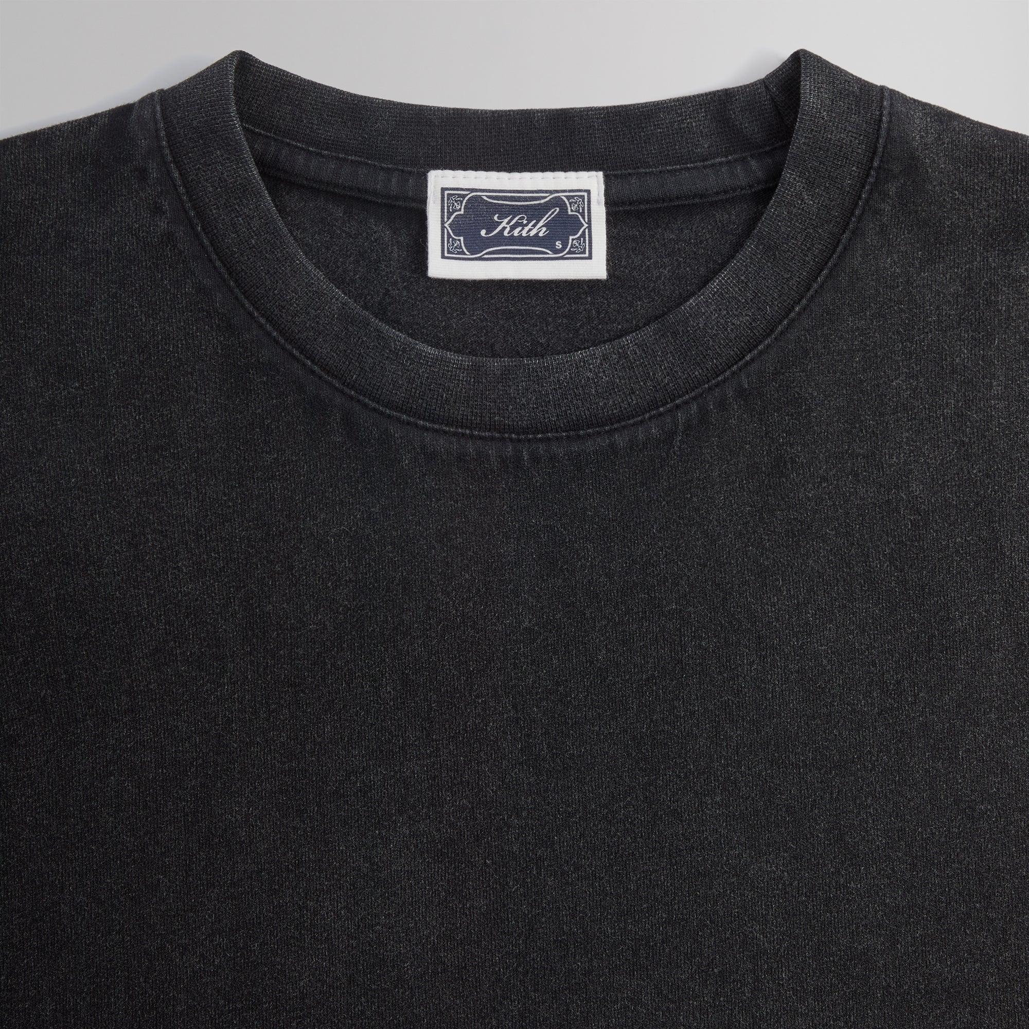 Kith Sueded Jersey Bishop Tee - Black Male Product Image