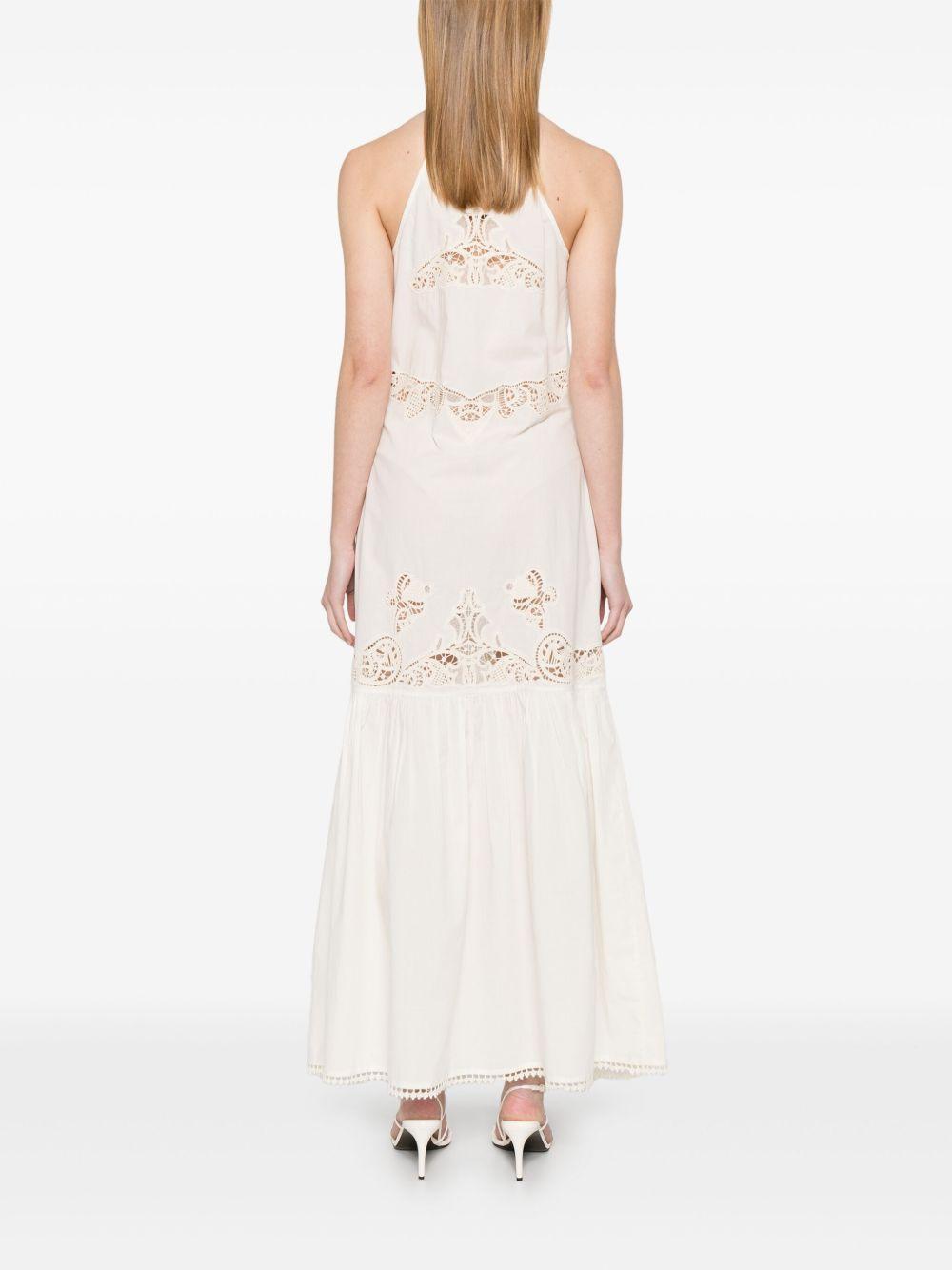 lace-detailed maxi dress Product Image