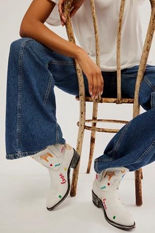 Scenic Route Embroidered Boots Product Image