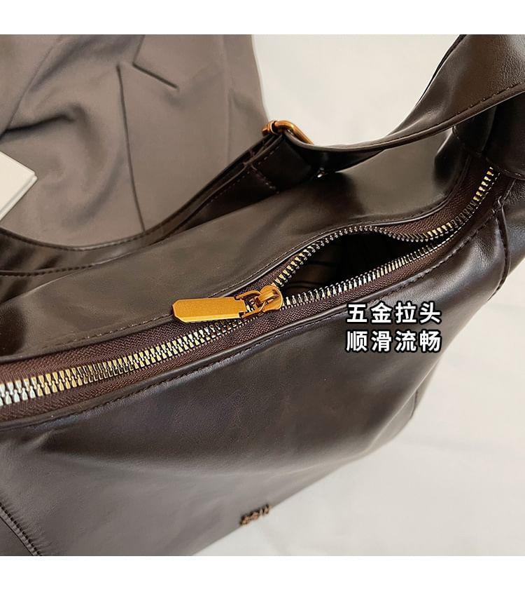 Faux Leather Tote Bag Product Image