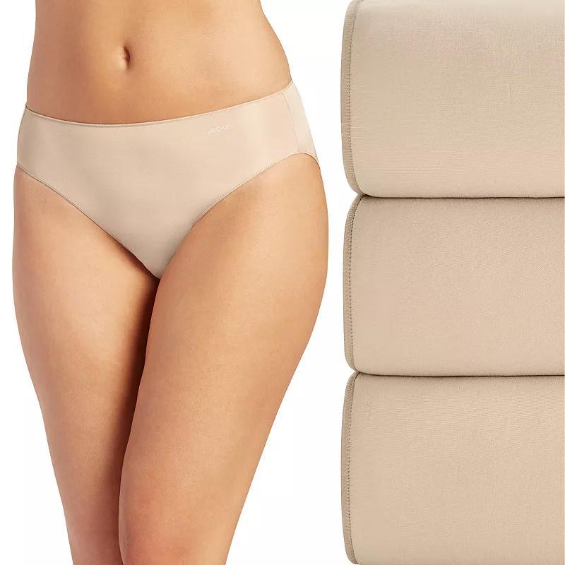 Women's Jockey® No Panty Line Promise® 3-Pack Bikini Panty Set 1770, Size: 5, Black Asst Product Image
