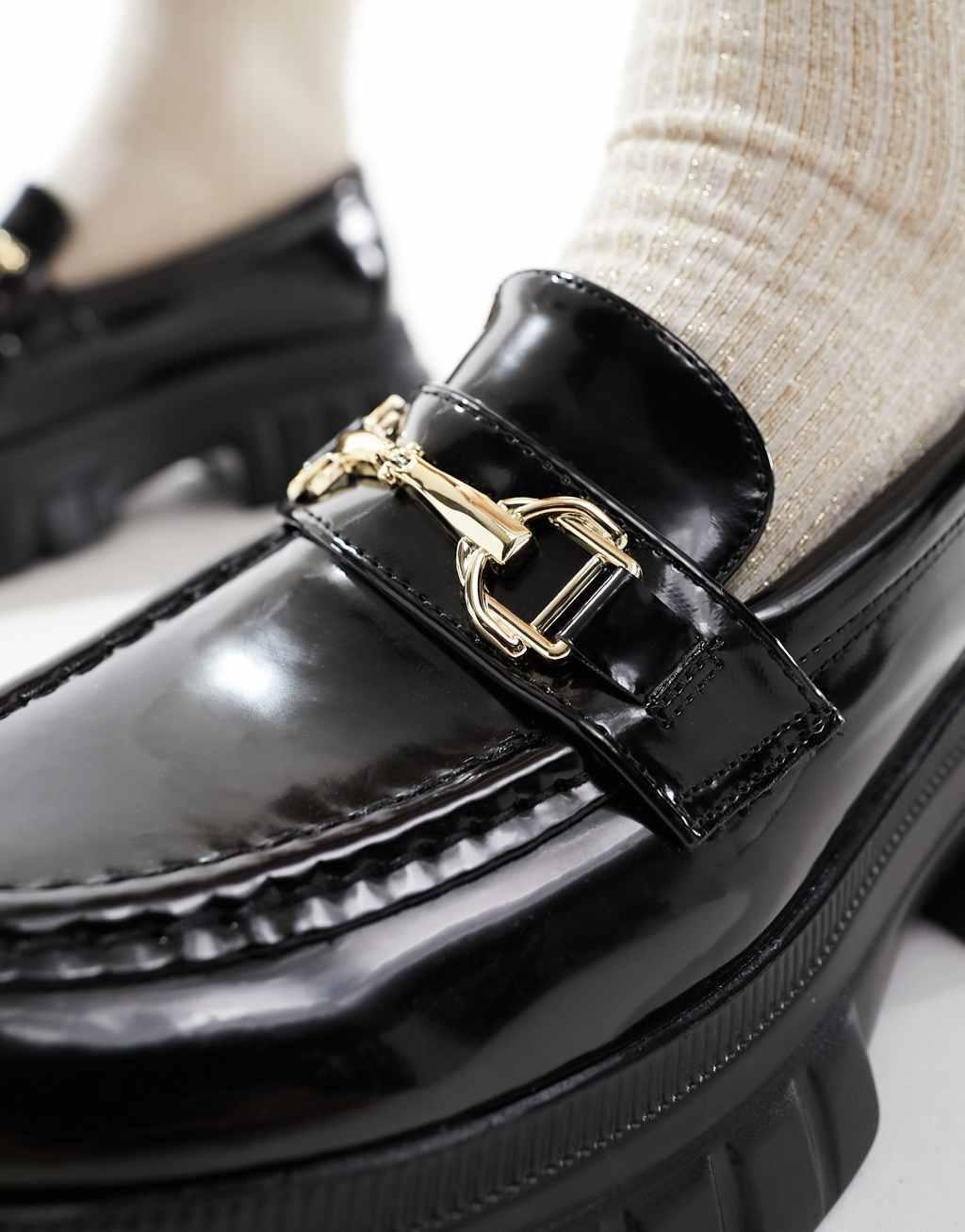 ASOS DESIGN Wide Fit Magnus chunky loafers Product Image