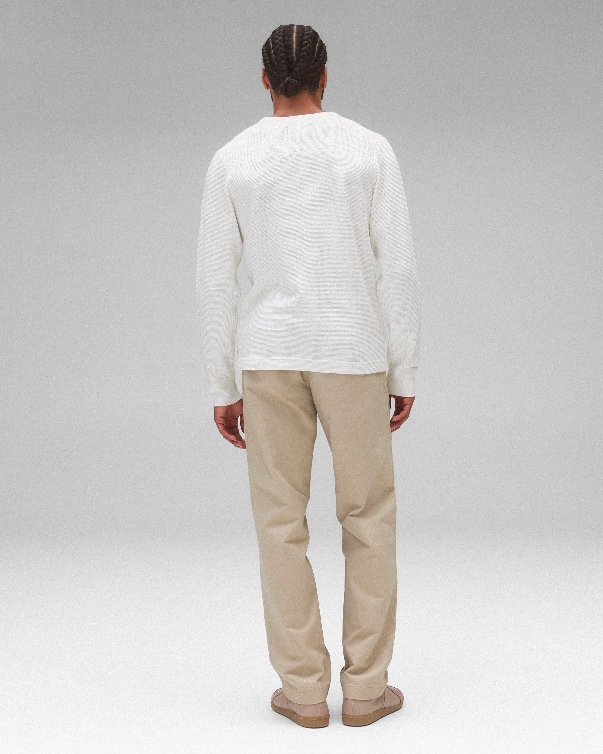 Lightweight Waffle Standard Henley Male Product Image
