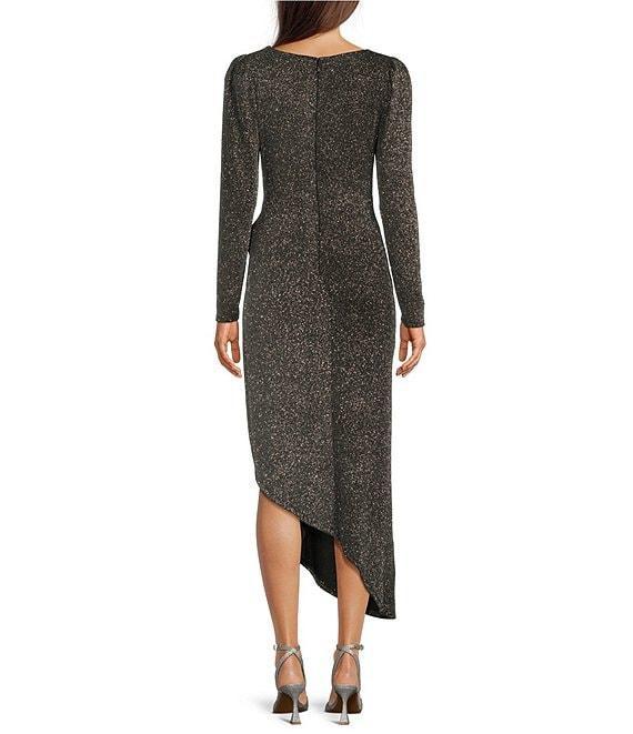 Alex Marie Pauline Long Sleeve Round Neck Dress Product Image