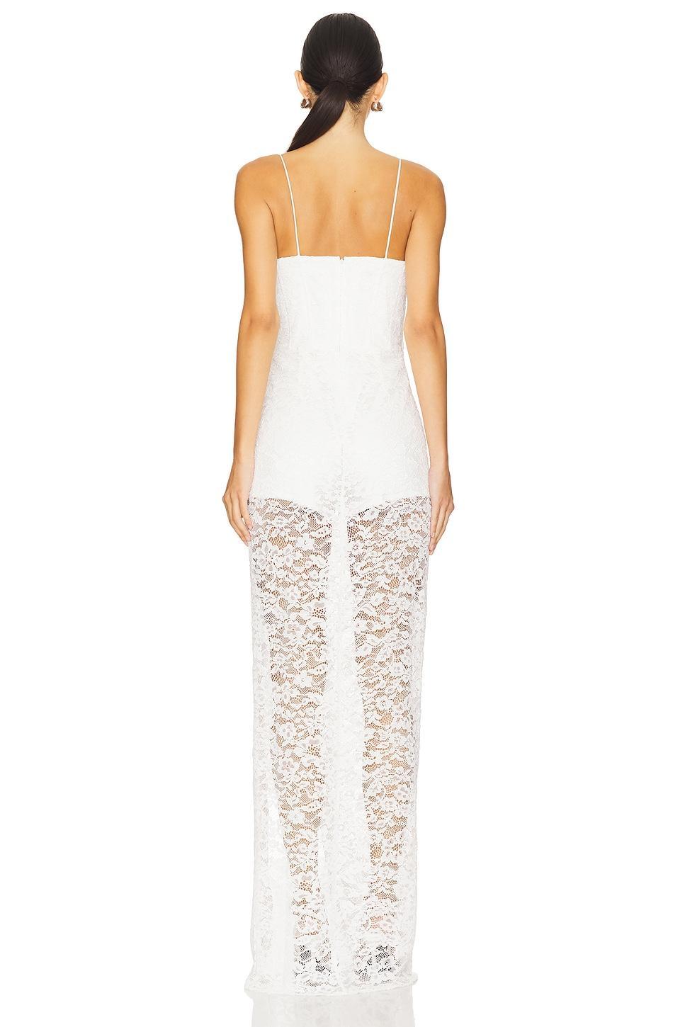 Lovers and Friends Daniela Gown in White Product Image