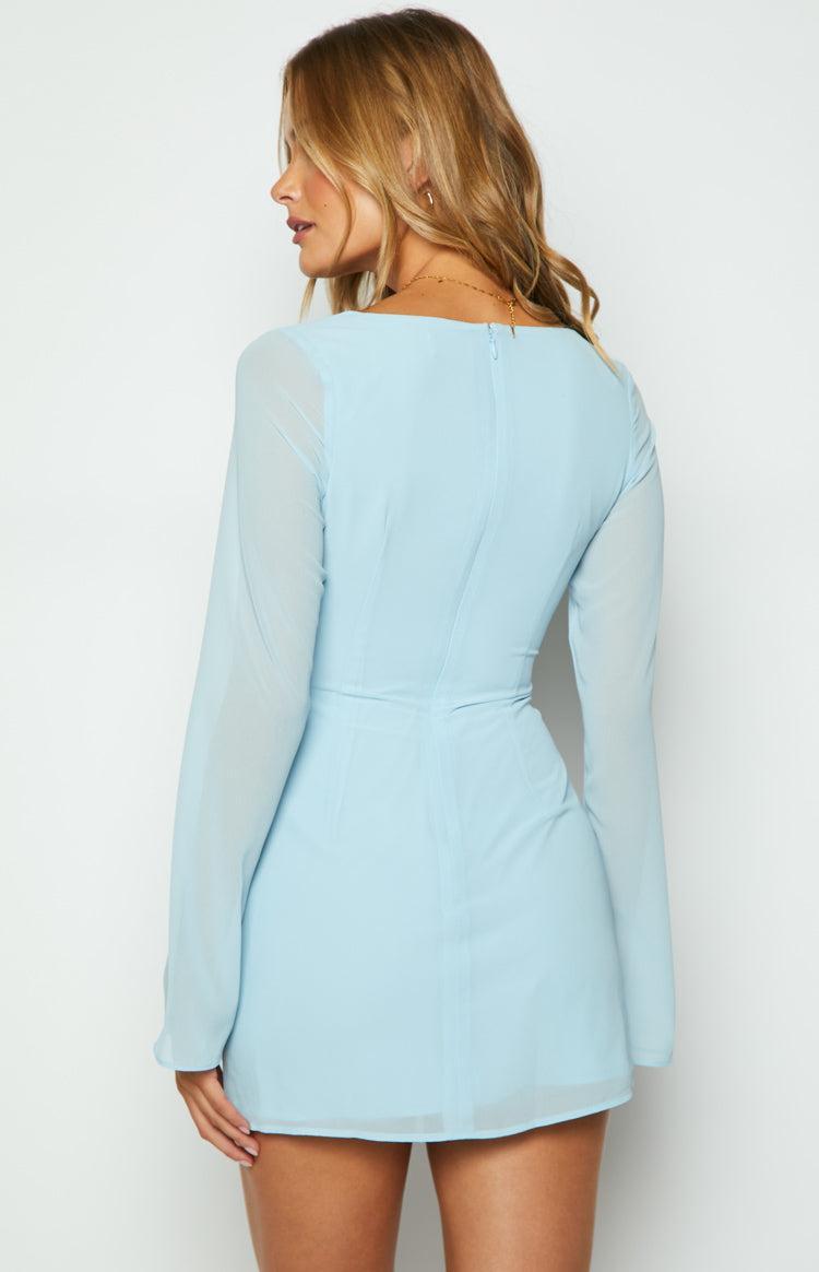 Jannika Blue Mini Dress Product Image