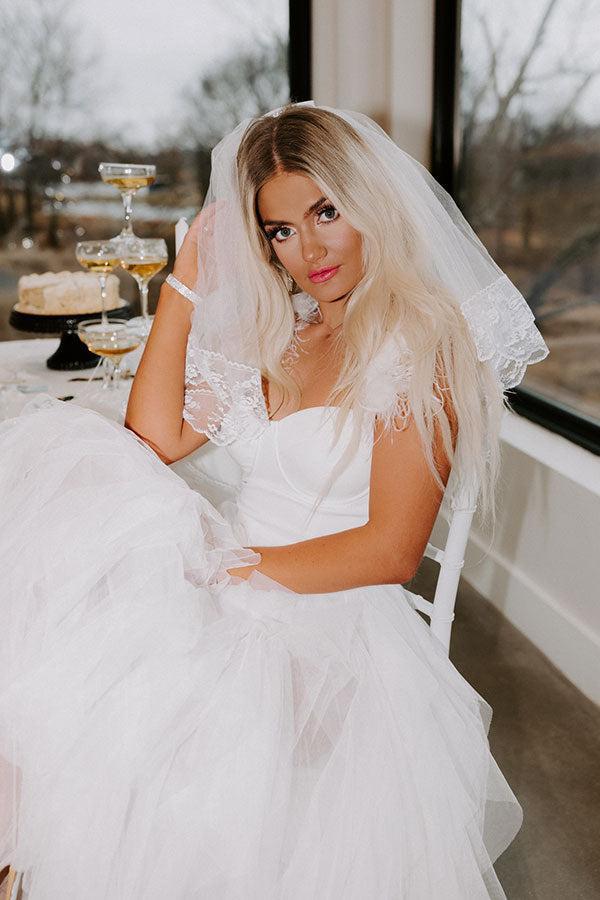 Heart First Lace Veil Product Image