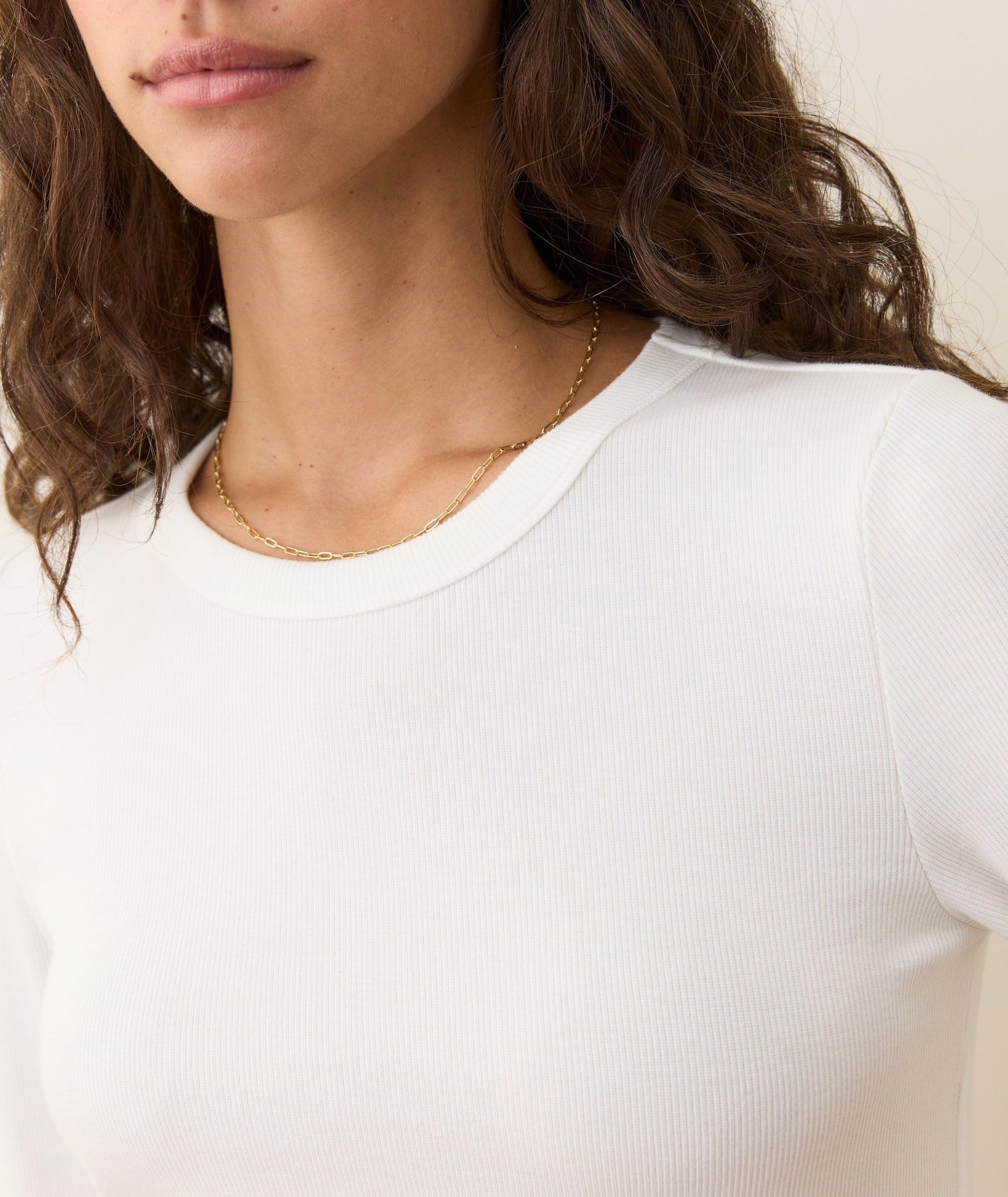 Lexi Rib Sun-In Longsleeve Crew Tee Product Image