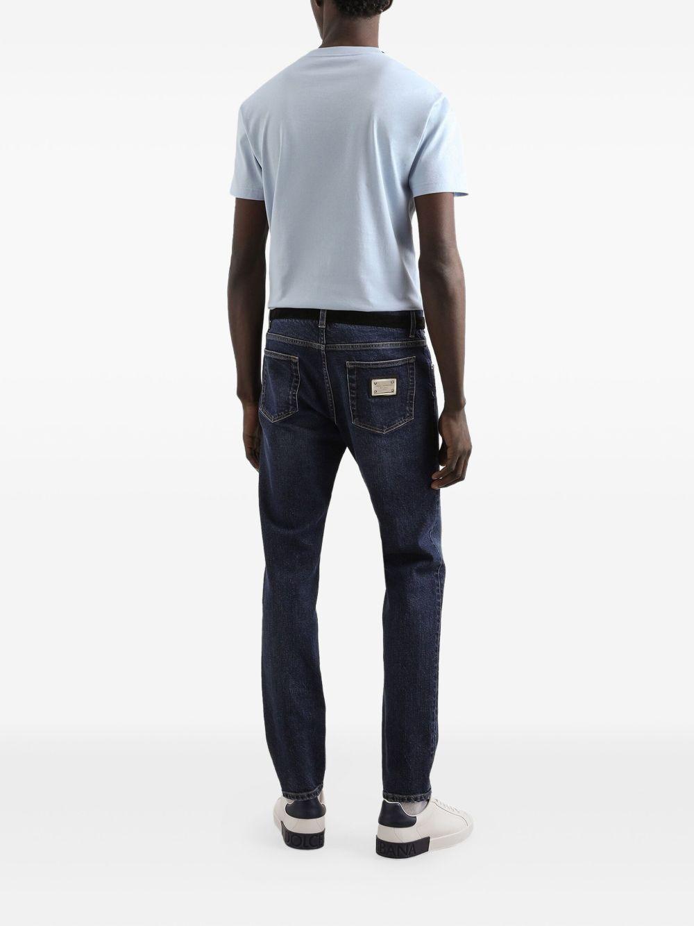 logo-plaque jeans Product Image