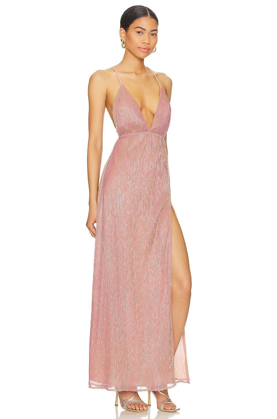 Hailee High Slit Maxi Dress Product Image