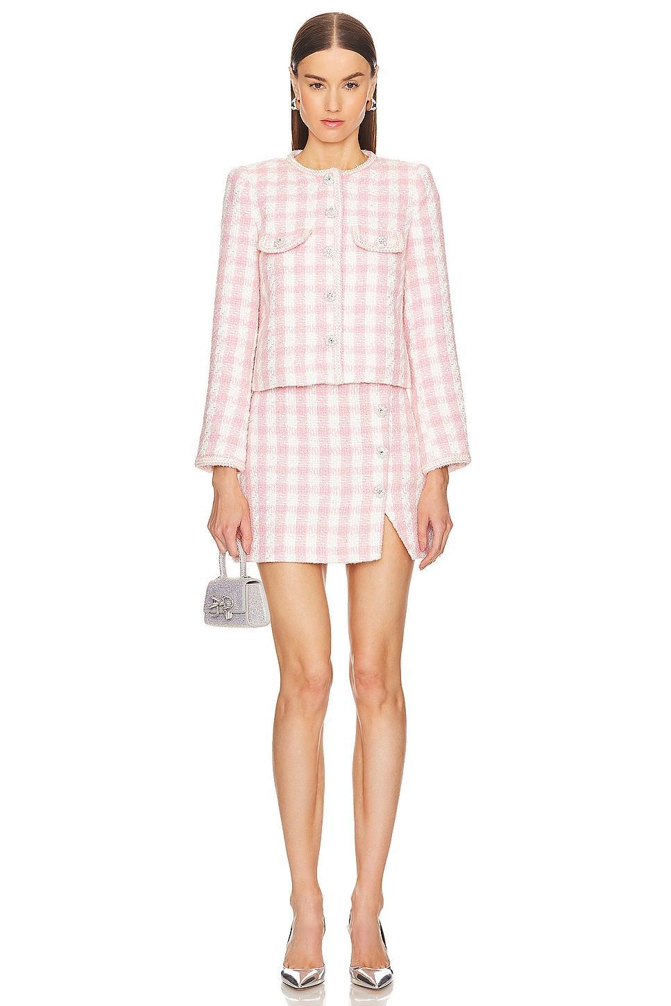 Boucle Mini Skirt self-portrait Product Image