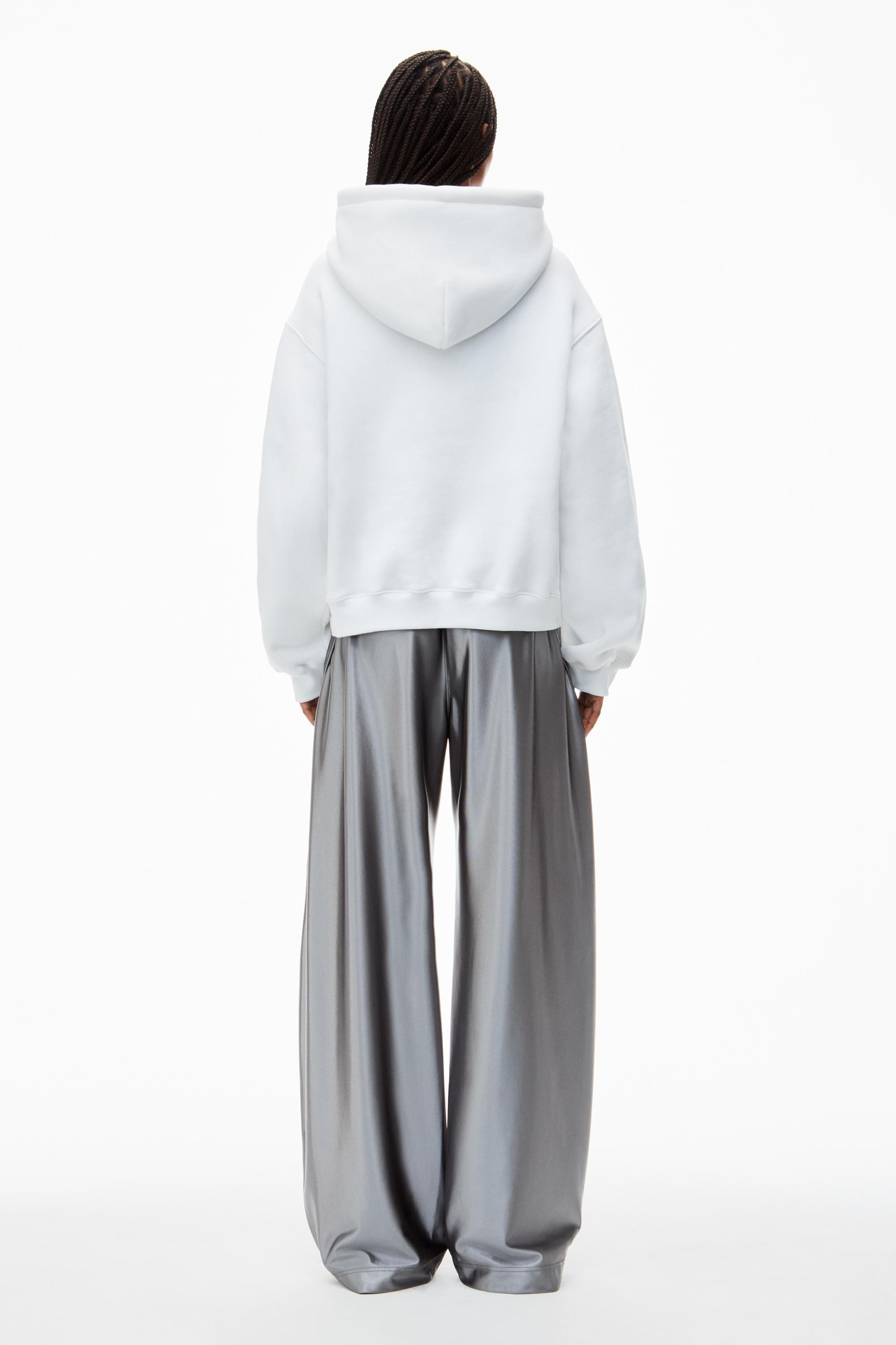Puff Logo Hoodie In Structured Terry Product Image