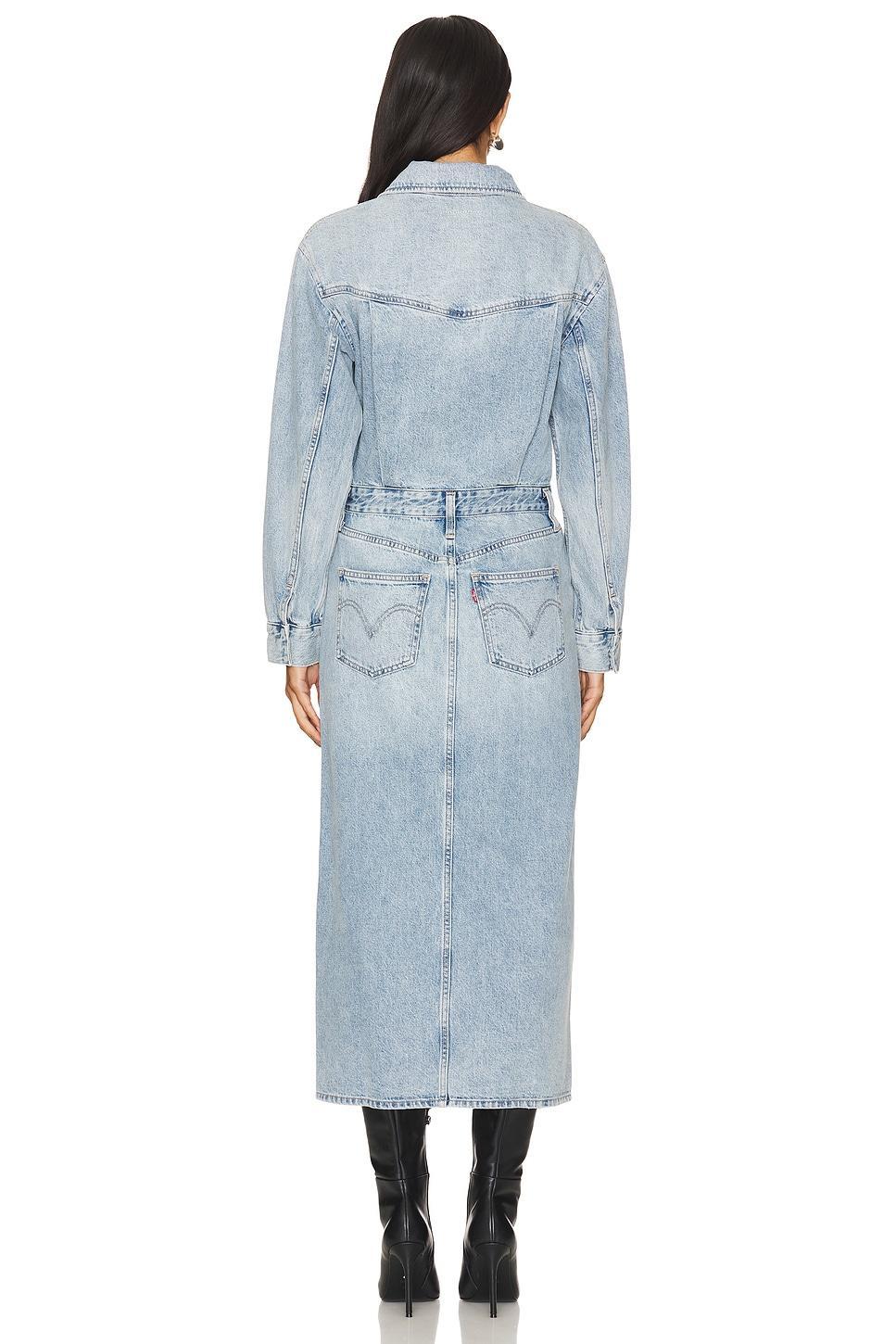 Western Denim Midi Dress LEVI'S Product Image