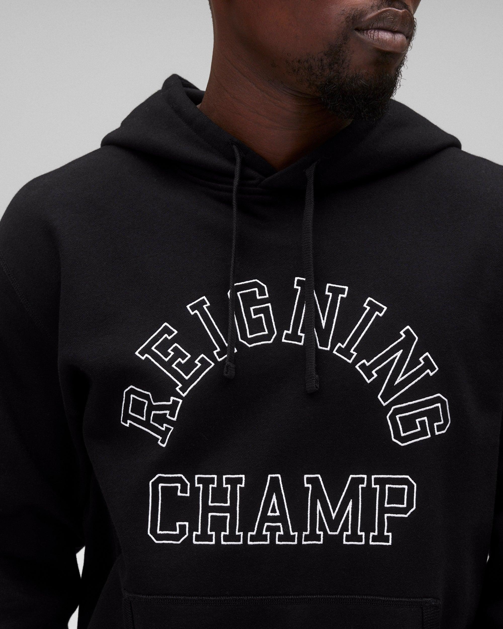 Reigning Champ Midweight Terry Arch Logo Standard Hoodie Product Image