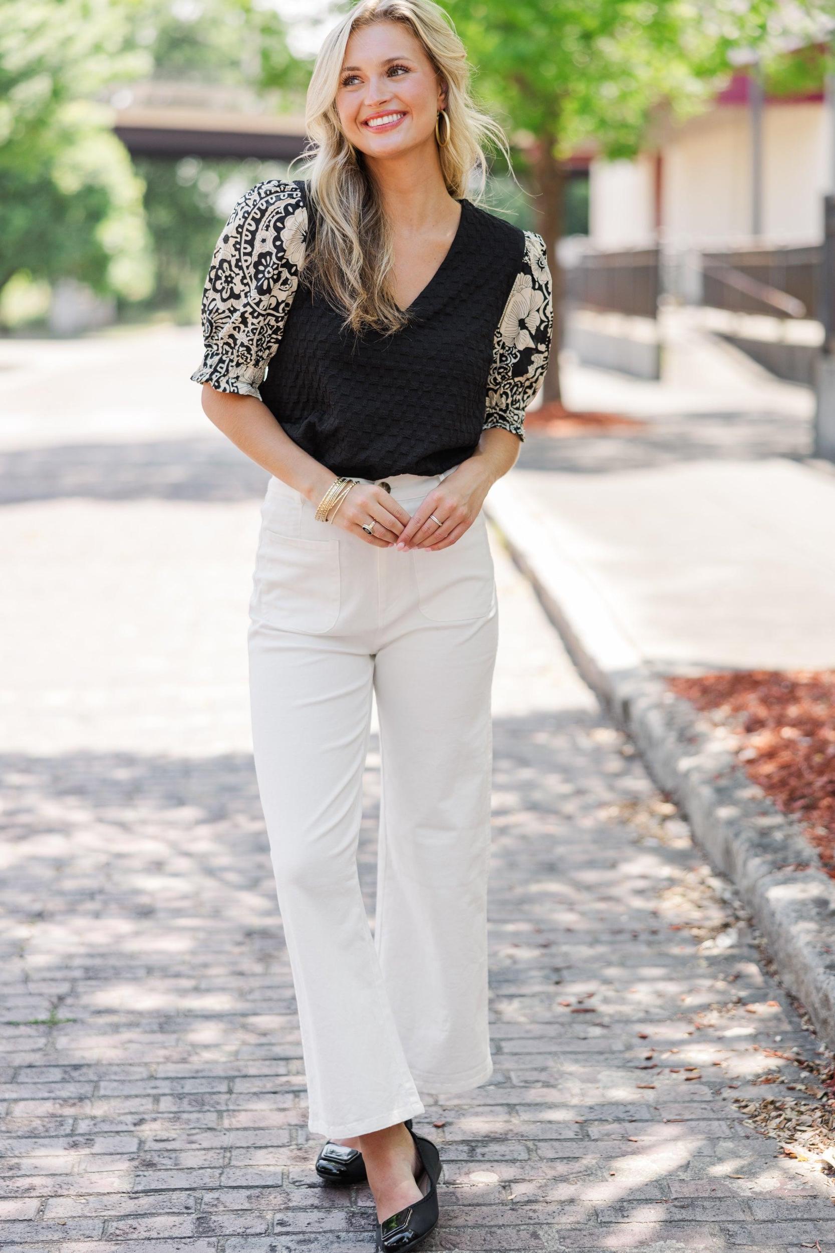 Happy Days Black Blouse Female Product Image