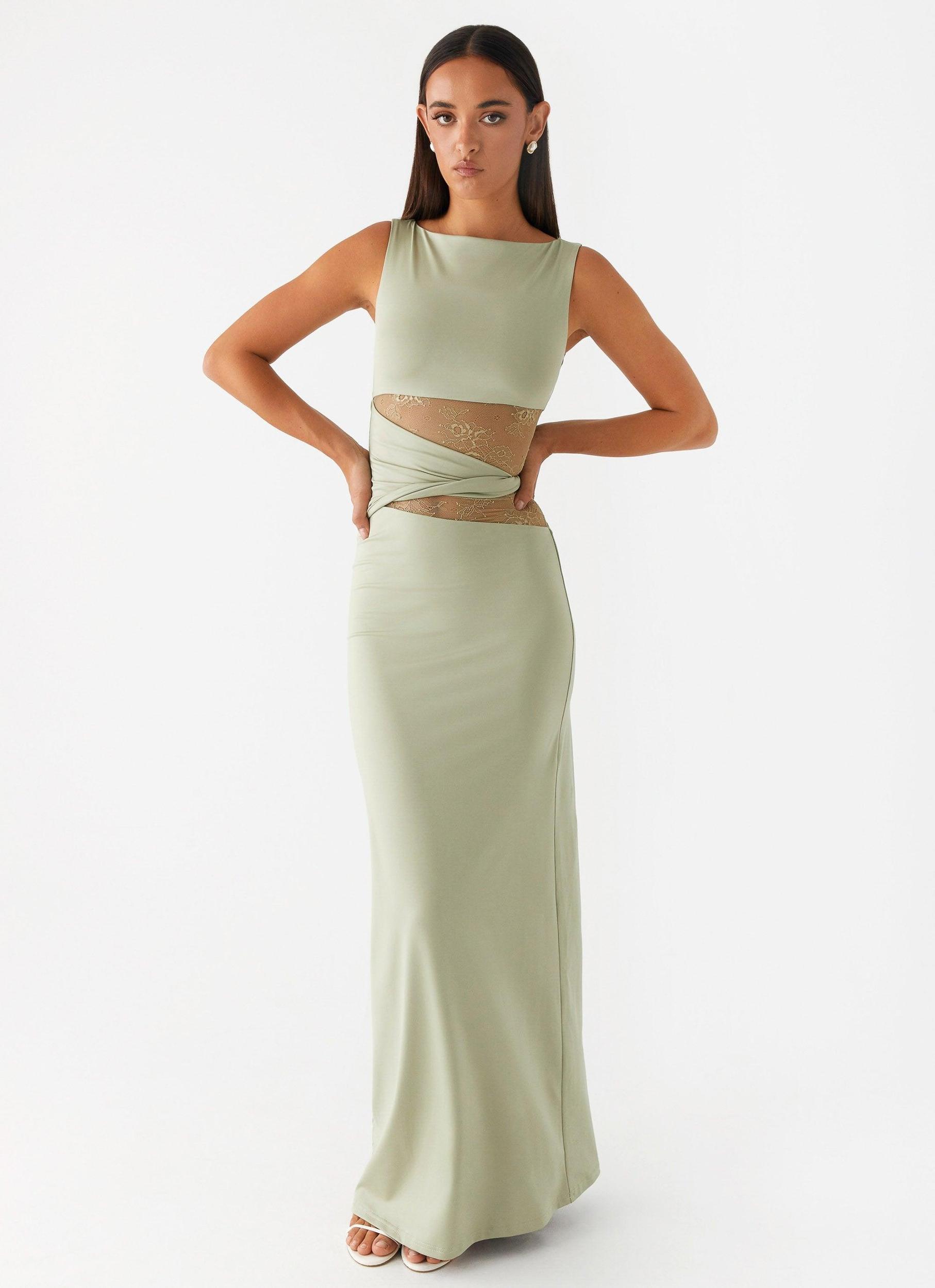 Karma Maxi Dress - Sage Product Image