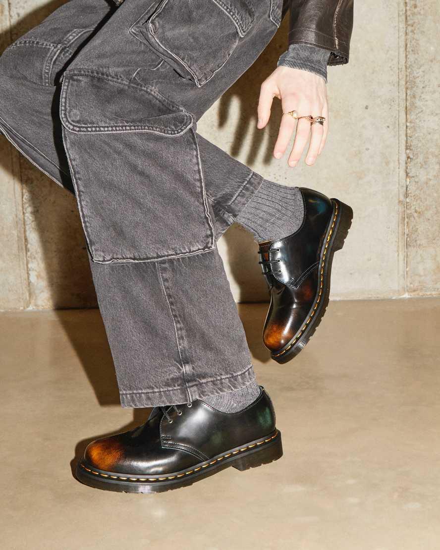 DR. MARTENS' 1461 Brush Off Oxford Shoes In Multi Product Image