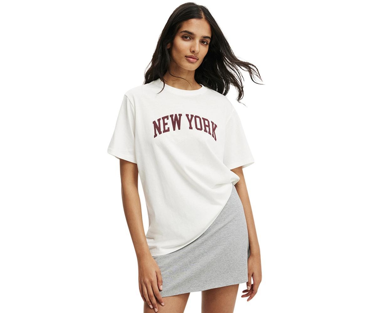 Cotton On Womens Regular Fit Graphic Tee - Los angeles/ Product Image