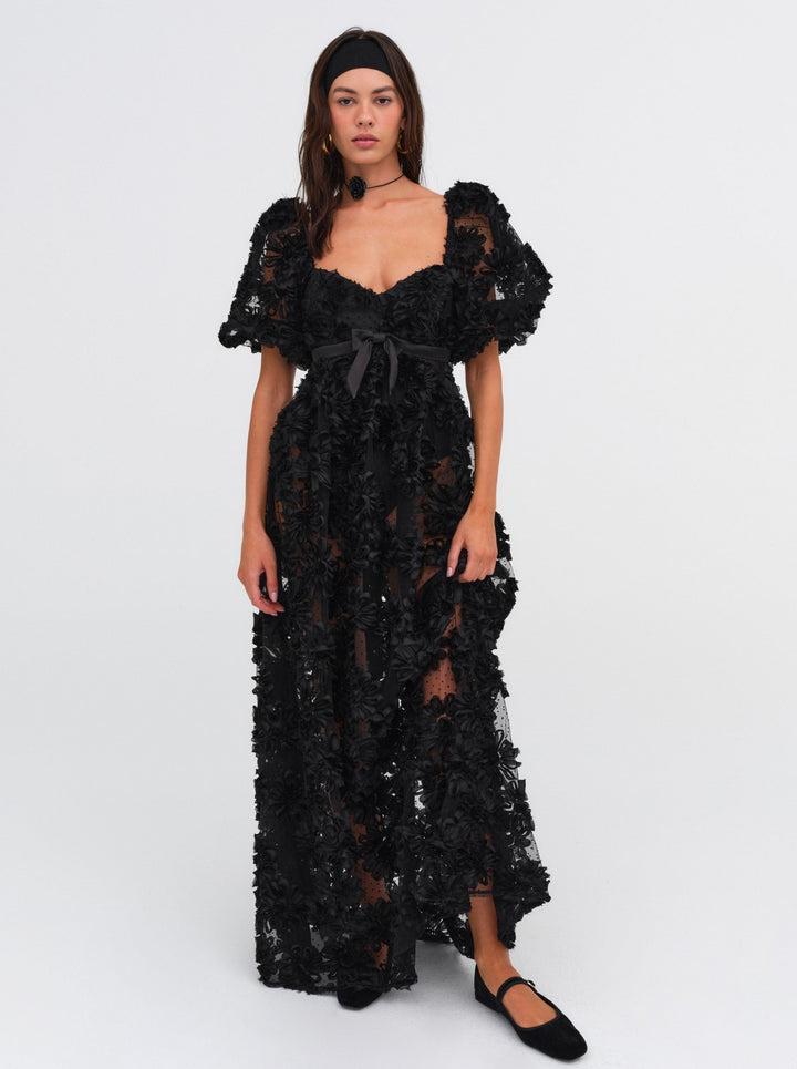 Astrid Maxi Dress — Black Product Image