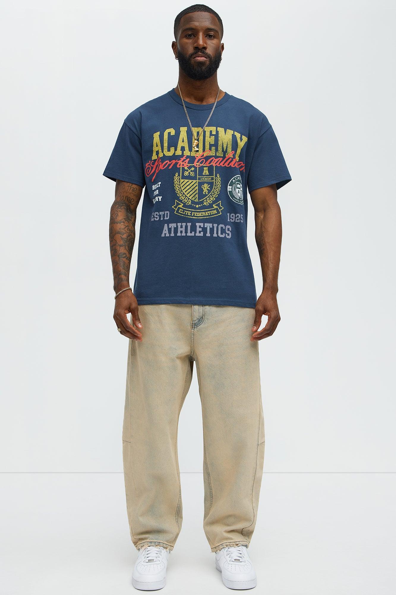 Academy Athletics Short Sleeve Tee - Blue Product Image