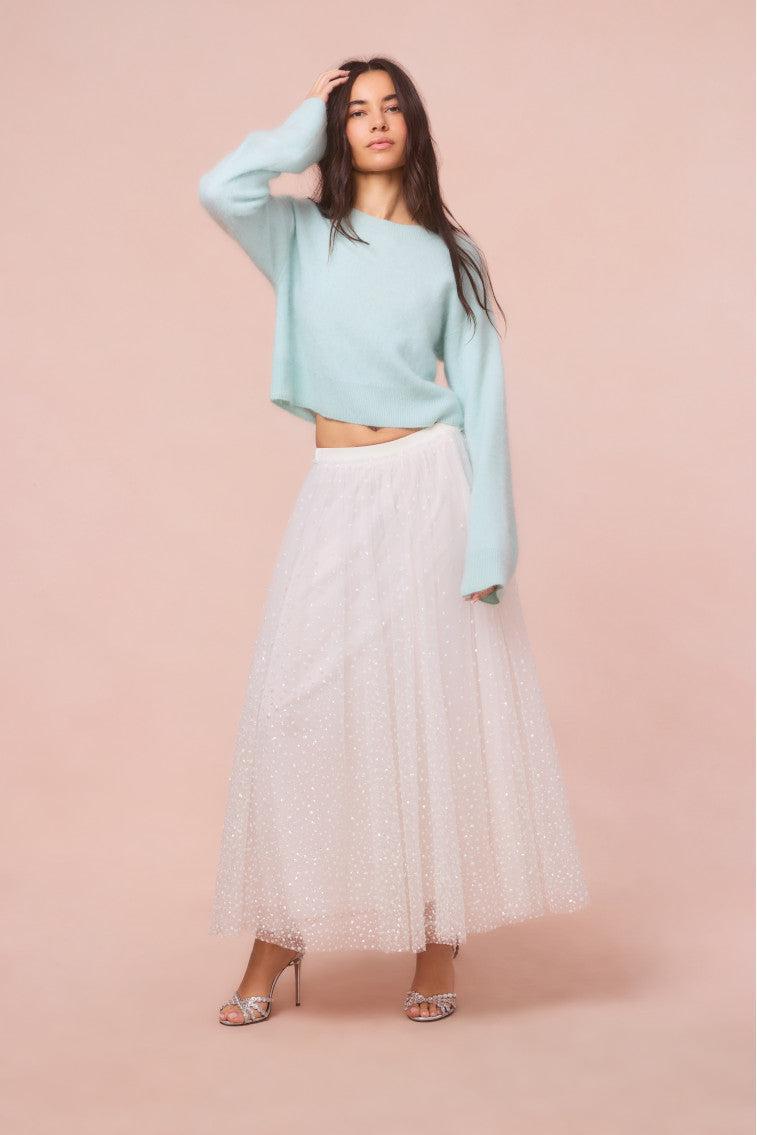 Bellman Cropped Cashmere Pullover Product Image